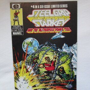 1986 Epic Comic Book: Steelgrip Starkey #4